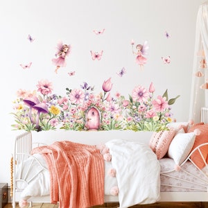 Fairy Nursery Wall Decal, Princess Wall Decor, Baby Girl Room Decor ...