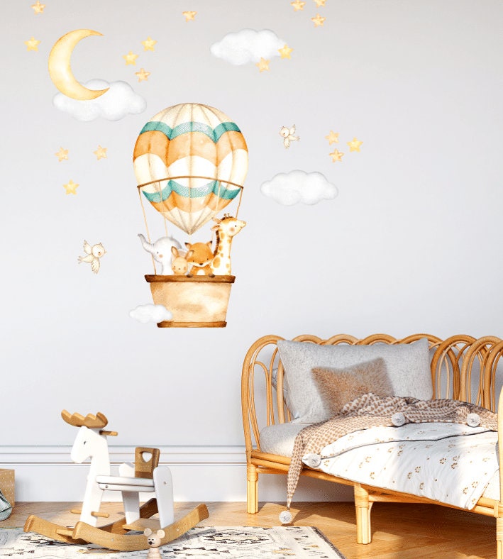 Handgewebtes Rattan Heißluftballon Dekor Für Decken Wandbehang