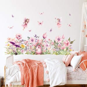 Fairy Nursery Wall Decal, Princess Wall Decor, Baby Girl Room Decor ...
