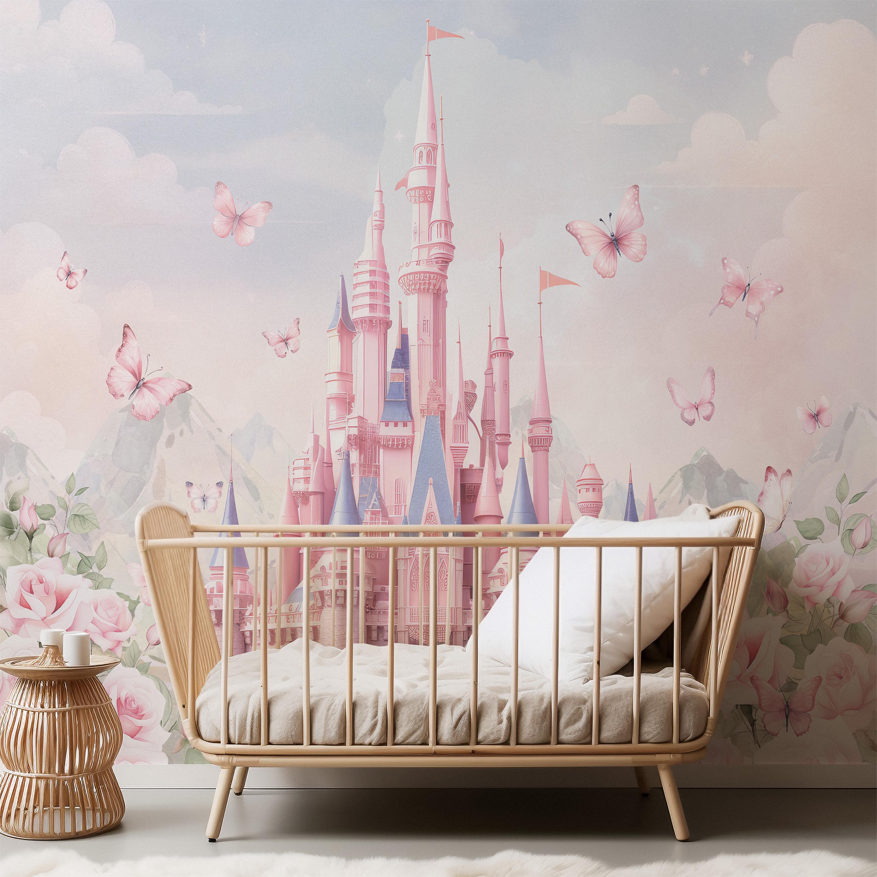 Princess Room Decor Princess Wall Stickers - Princess Castle Wall Decal -  Fairy Wall Decal Princess Wall Decals, image size:3000x3000