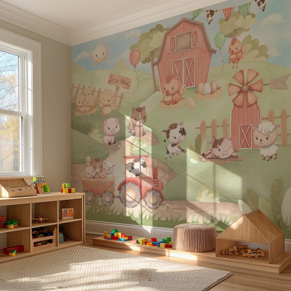 3D CARTOON WORLD Map Wallpaper Wall Mural Removable Self-adhesive 1909 $124.99 - AU - View #8