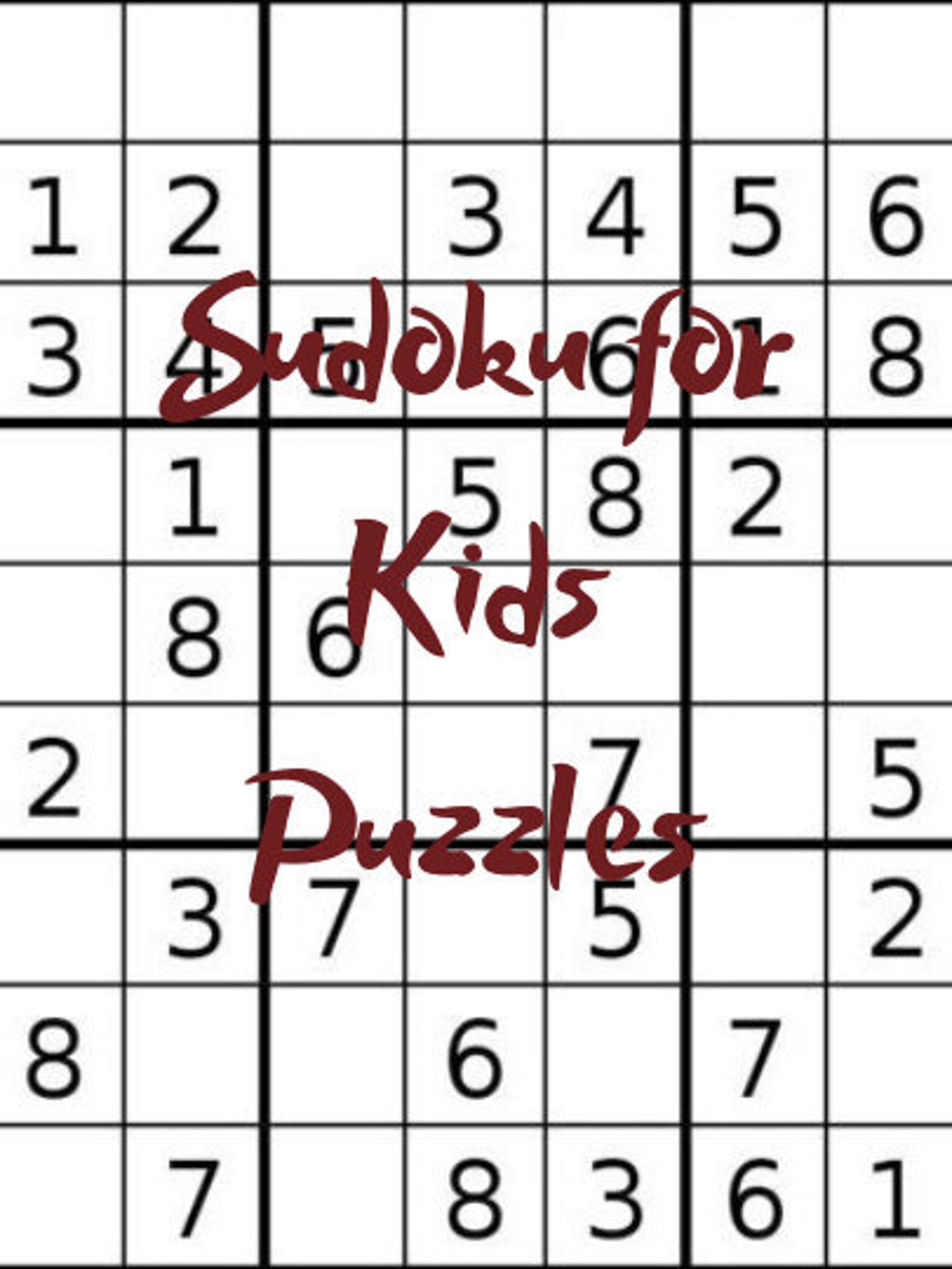 400 Sudoku Para Ni os Puzzles F cil A Medio Grande Imprimir Etsy
