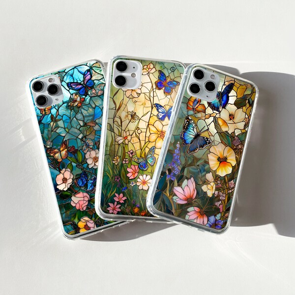 Stained Glass Phone Case S23 Etsy