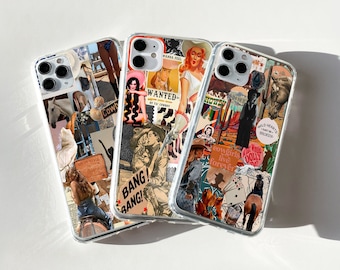 Western Phone Case CowGirl Rodeo cover fit for iPhone 17 16 15 14 13 12 Pro Max Xr Xs, Google Pixel 10 Pro XL 9 8 7 6, Samsung S26 S25 FE