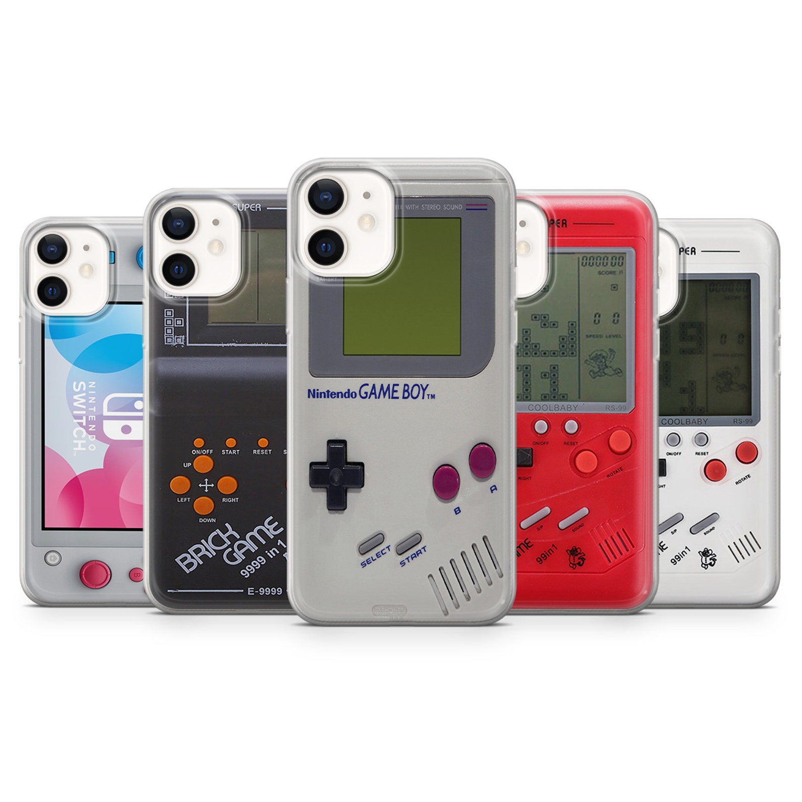 Nintendo Phone Case Game Boy Cover Fit for Iphone 13 12 Etsy