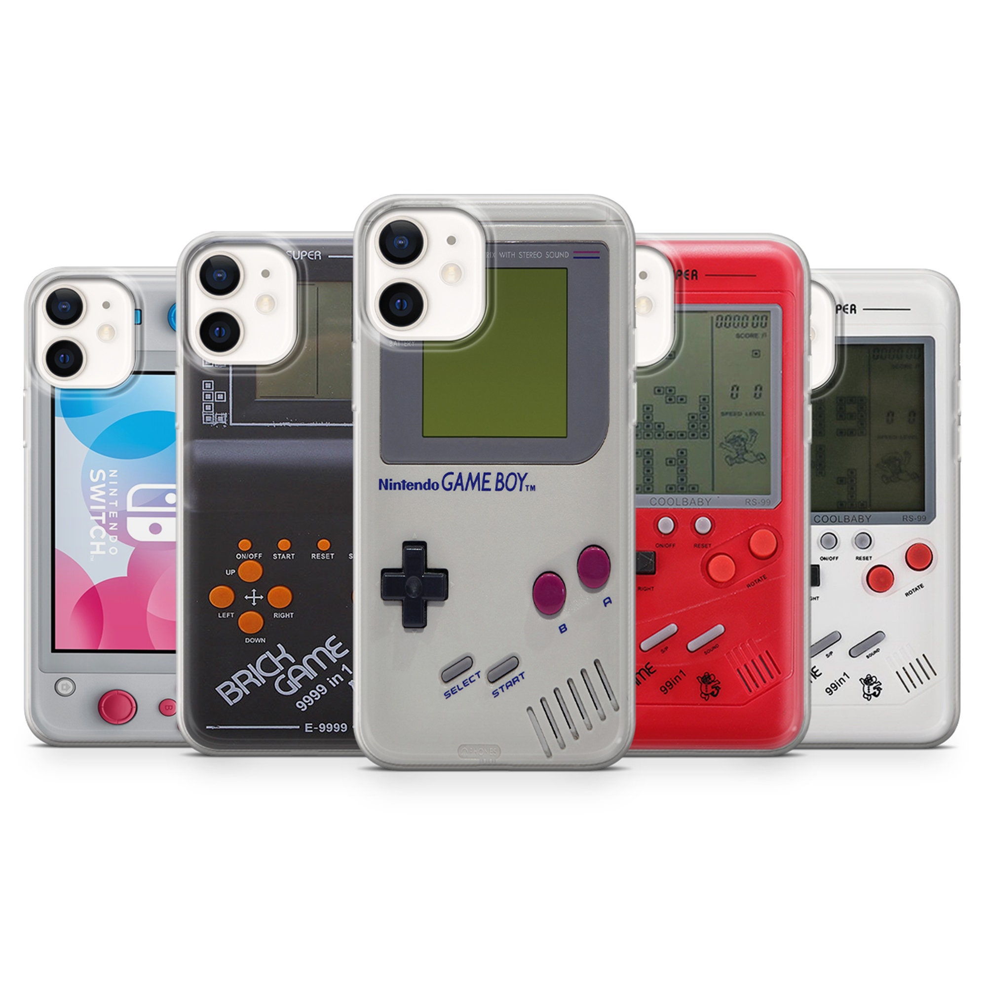 Nintendo Phone Case Game Boy Cover Fit For Iphone 13 12 Etsy