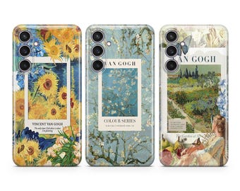 Vincent van Gogh Phone Case Art Collage cover fit for Samsung S26 S25 S24 S23 S22 Plus Ultra FE S10 Galaxy Note 20 A16 A17 A57 A56 A16 A25