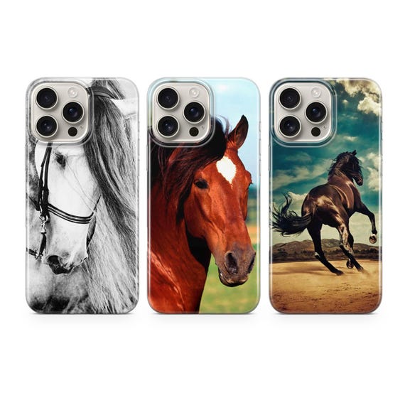 Horse Phone case Andalusian cover fit for iPhone 17 16 15 14 13 12 Pro Max Xr Xs, Google Pixel 10 Pro XL 9 8 7 6, Samsung S25 S24 FE