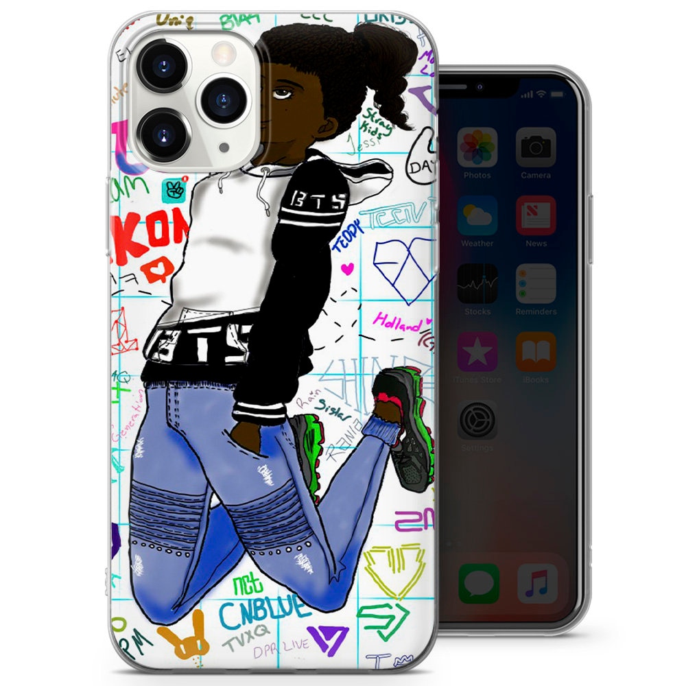  iPhone 12/12 Pro K-pop Clothes For Kpop Music Fan Emotionally  Attached Artist Case : Cell Phones & Accessories