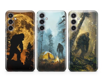 Scary Bigfoot Phone case Horror cover fit for Samsung S26 S25 S24 S23 S22 Plus Ultra FE S10 Galaxy Note 20 A16 A17 A57 A56 A16 A25