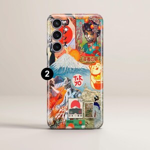 Japanese Phone Case Lucky Cat Tokyo cover fit for Samsung S26 S25 S24 S23 S22 Plus Ultra FE S10 Galaxy Note 20 A16 A17 A57 A56 A16 A25 2