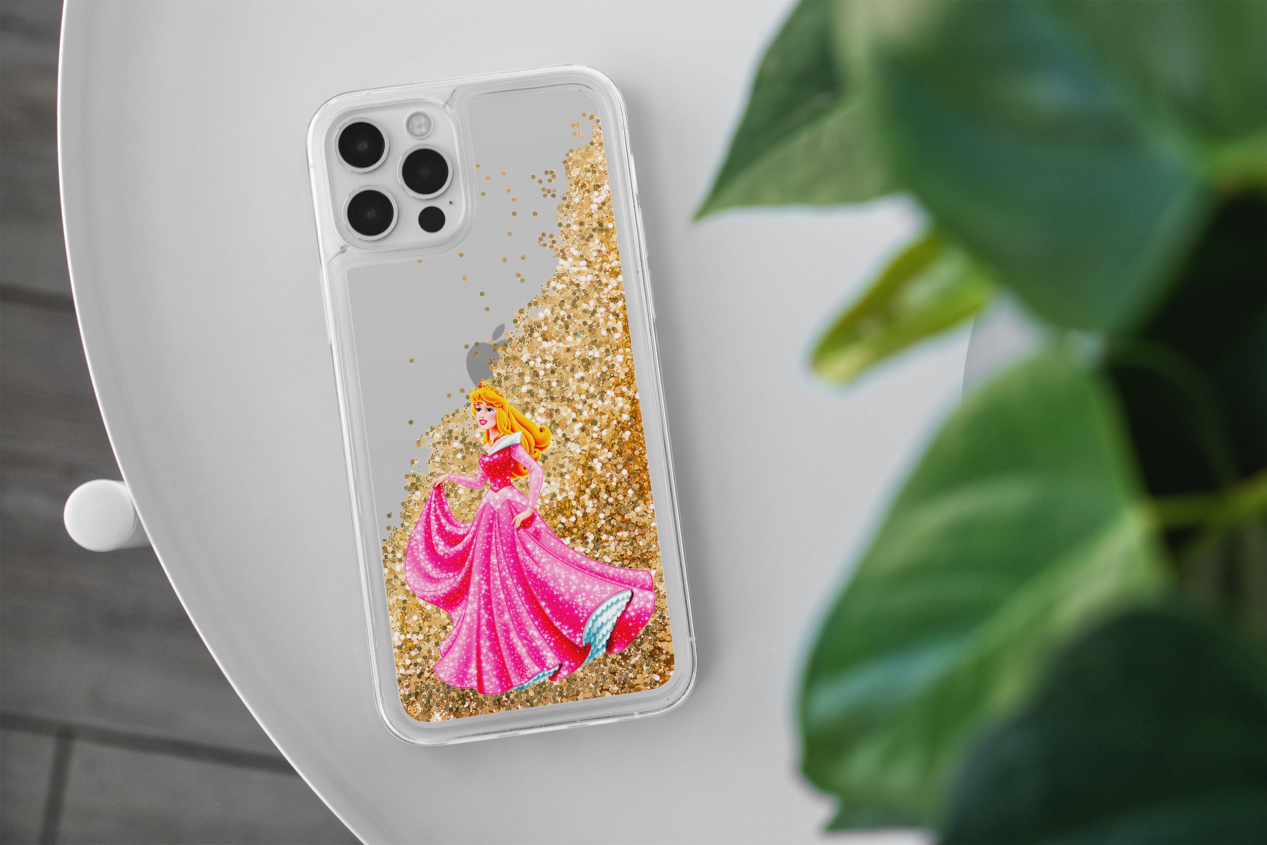 Apple iPhone XR Case Liquid Glitter Phone Case Waterfall Floating Quicksand  Bling Sparkle Cute Protective Girls Women Cover for iPhone XR - Hot Pink