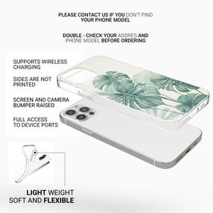 Plant Phone case Monstera Tropical Cover fit for Samsung S26 S25 S24 S23 S22 Plus Ultra FE S10 Galaxy Note 20 A16 A17 A57 A56 A16 A25 A24 image 10