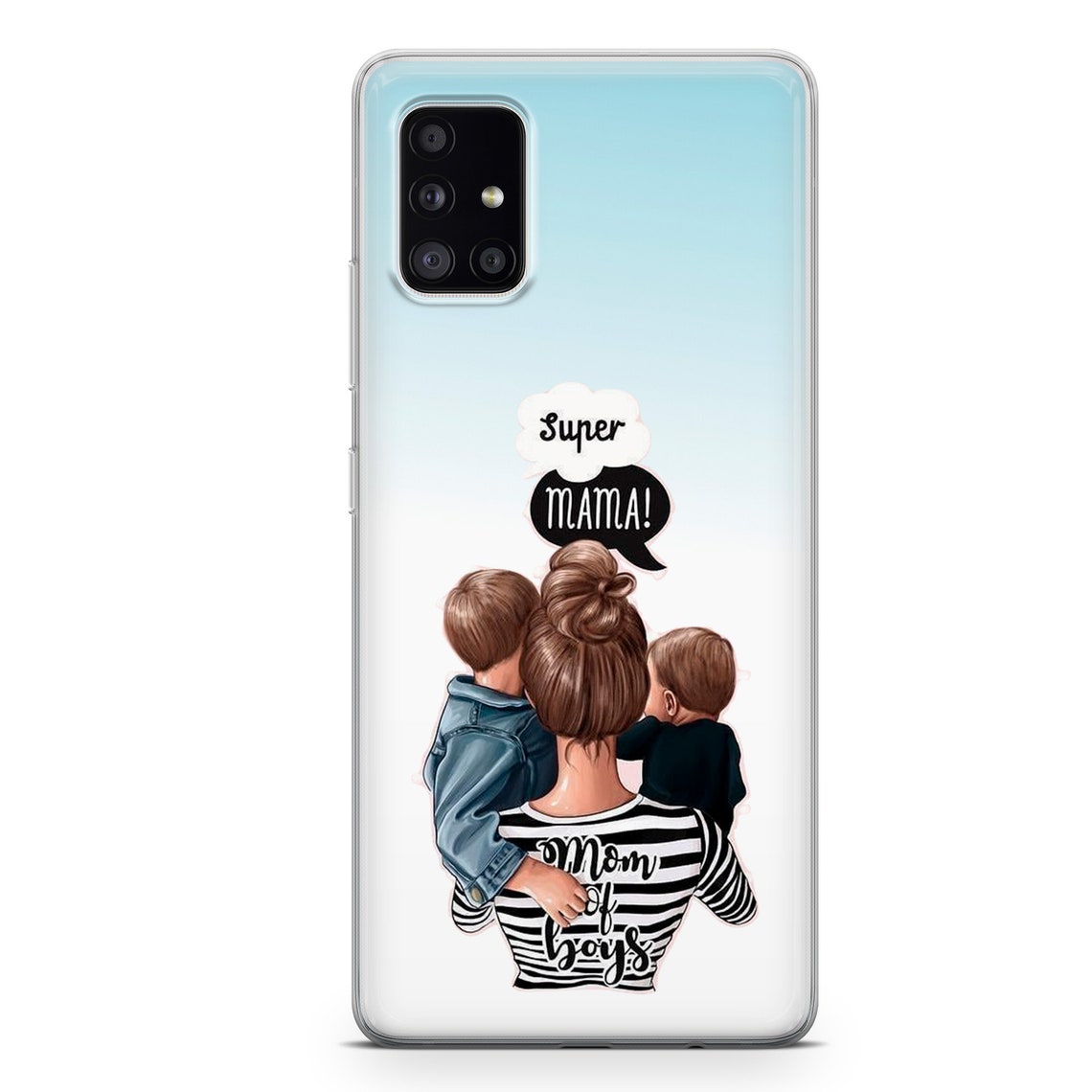 Girl mom phone case for Samsung S21 S10 Boy mom cover S20 Etsy