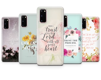 Bible Verse phone case, Jesus cover fit for Samsung S25 S24 S23 S22 S21 Plus Ultra FE S10 Galaxy Note 20 A15 A16 A55 A56 A14 A25 A24 A05 A32