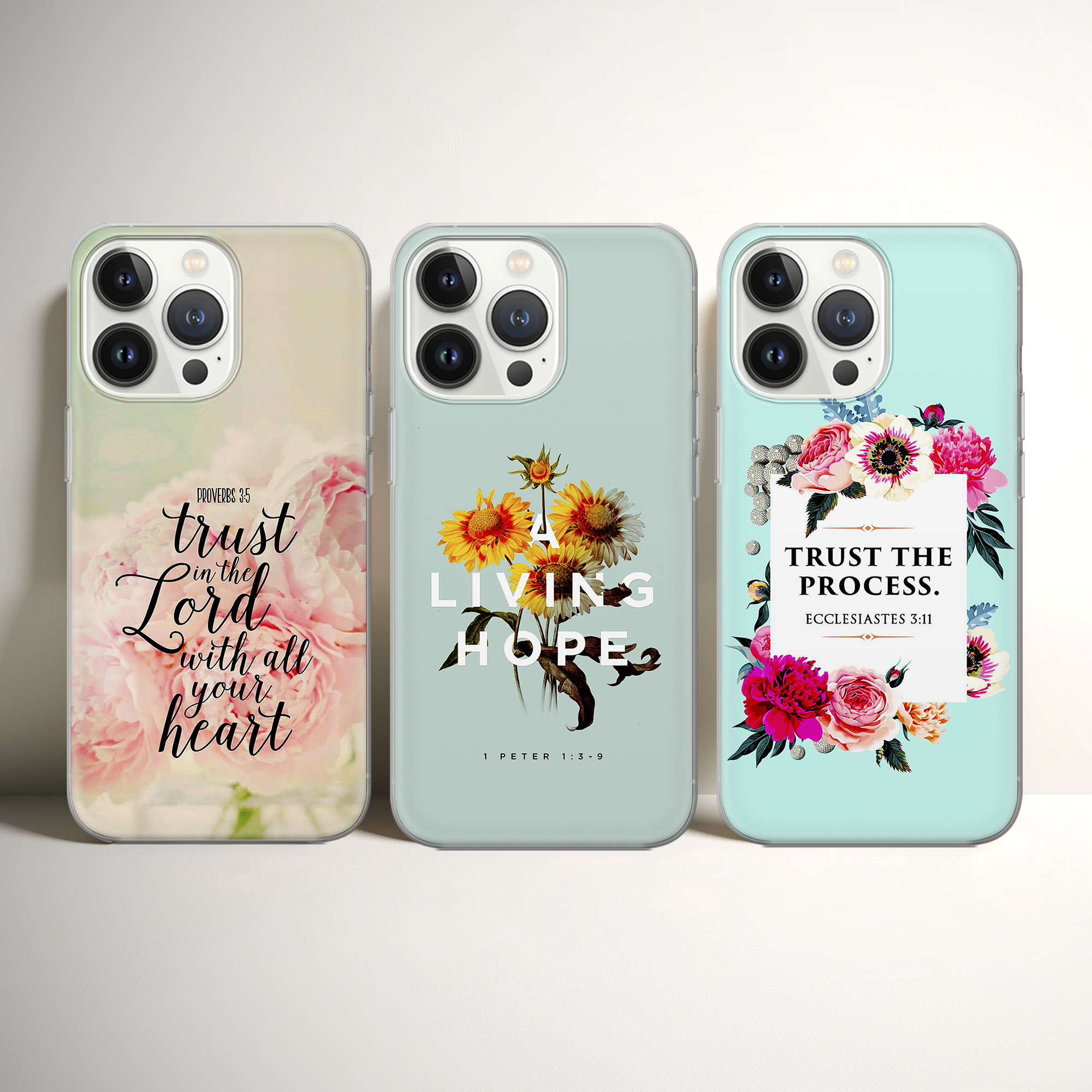 Bible Verse Phone Case Jesus Cover Fit for iPhone 16 15 14