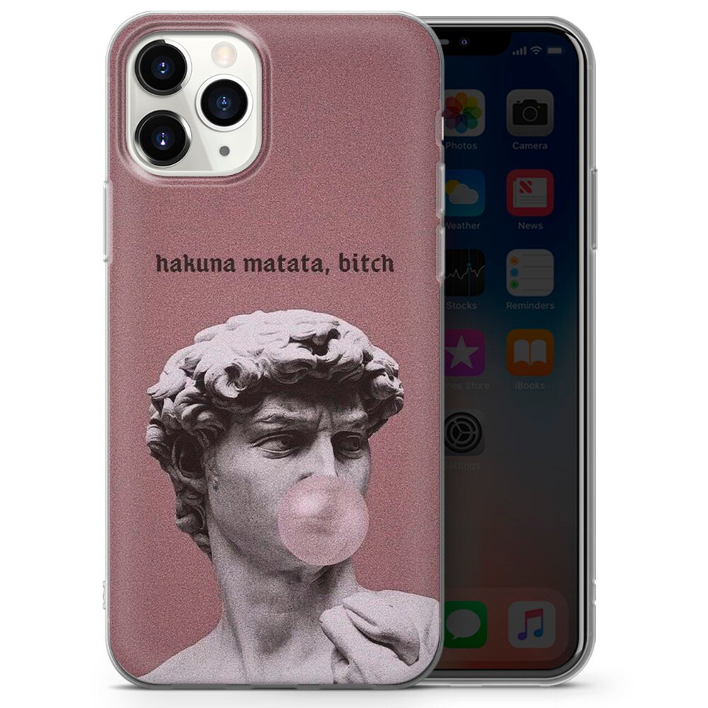 David Statue Phone Case Michelangelo cover for iPhone 12 7 Etsy