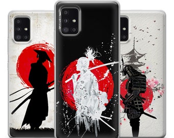Samurai phone case, Japanese Art cover fit for Samsung S26 S25 S24 S23 S22 Plus Ultra FE S10 Galaxy Note 20 A16 A17 A57 A56 A16 A25 A24 A05