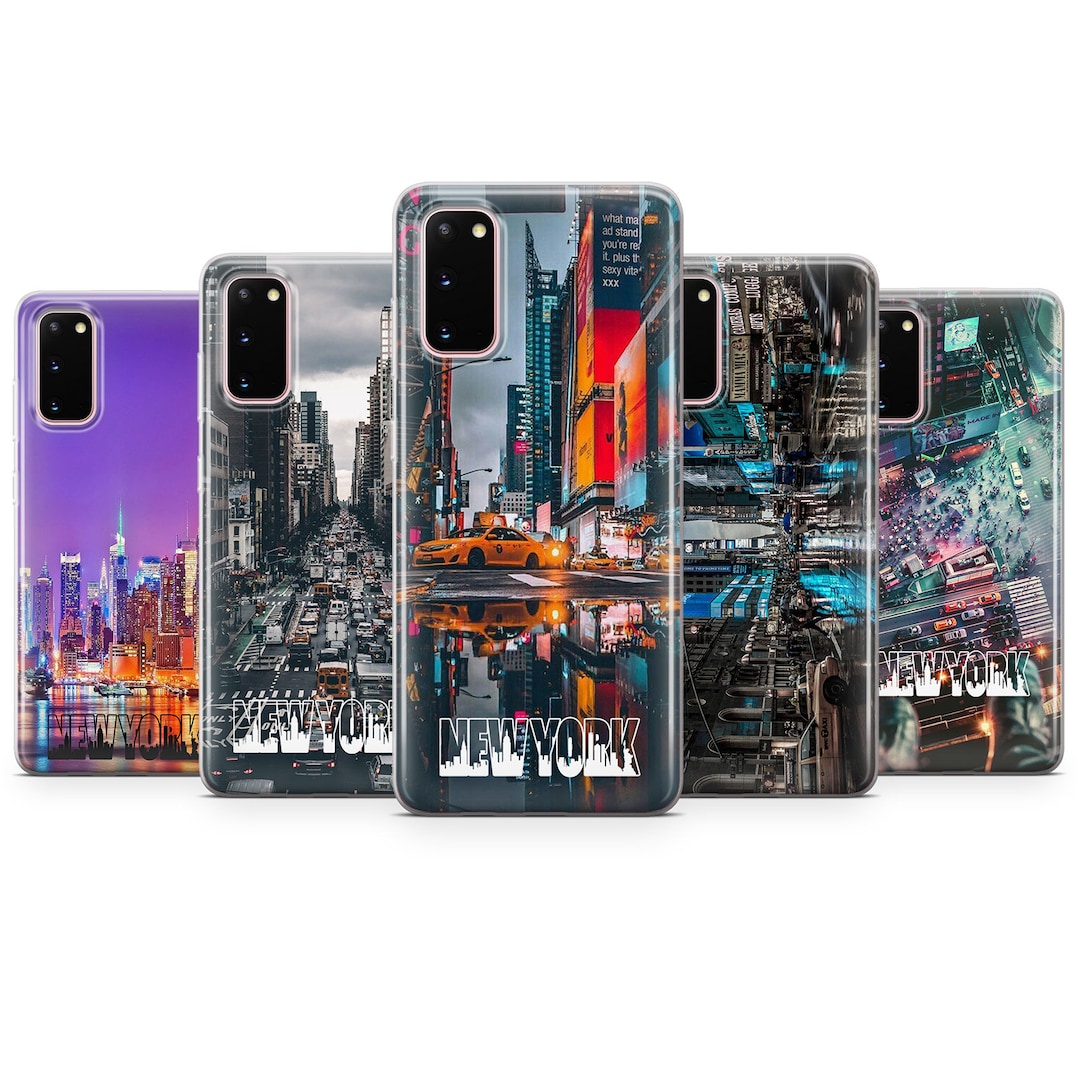 New York Phone Case, NY Cover Fit for Samsung S25 S24 S23 S22 S21 Plus