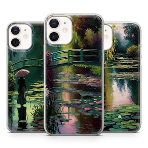 Monet Phone case Iconic Art Cover fit for iPhone 17 16 15 14 13 12 Pro Max Xr Xs, Google Pixel 10 Pro XL 9 8 7 6, Samsung S25 S24 FE