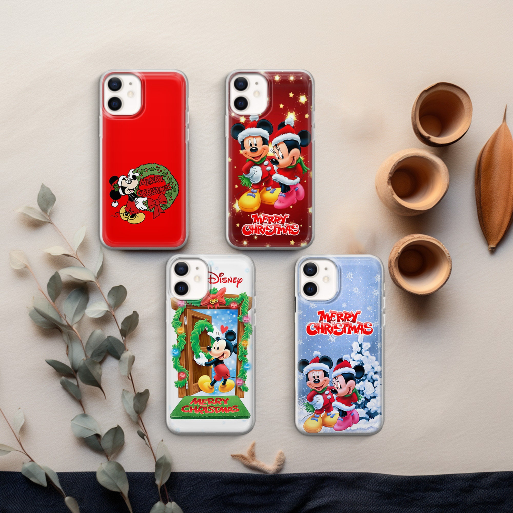 IPhone Case Disney iPhone 11 Case Nom personnalisé Minnie Mouse iPhone 11  Pro X XS Xr Max 8 Plus 7 6 6S Cadeau personnalisé -  France