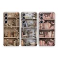 Bookshelf Phone Case Floral Spring cover fit for Samsung S26 S25 S24 S23 S22 Plus Ultra FE S10 Galaxy Note 20 A16 A17 A57 A56 A16 A25 A05 product logo