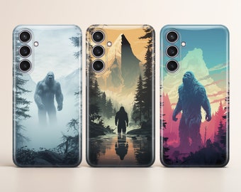 Étui pour téléphone Bigfoot Sasquatch pour Samsung S26 S25 S24 S23 S22 Plus Ultra FE S10 Galaxy Note 20 A16 A17 A57 A56 A16 A25 A24 A05