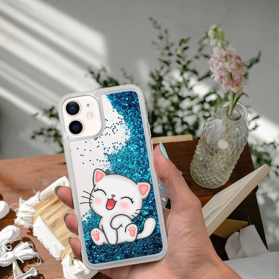 Cute Iphone Se Phone Cases Kawaii Phone Case, Liquid Glitter, Cute Cat Cover Fit For IPhone Cute Iphone Se Phone Cases Kawaii Phone Case, Liquid Glitter, Cute Cat Cover Fit For IPhone