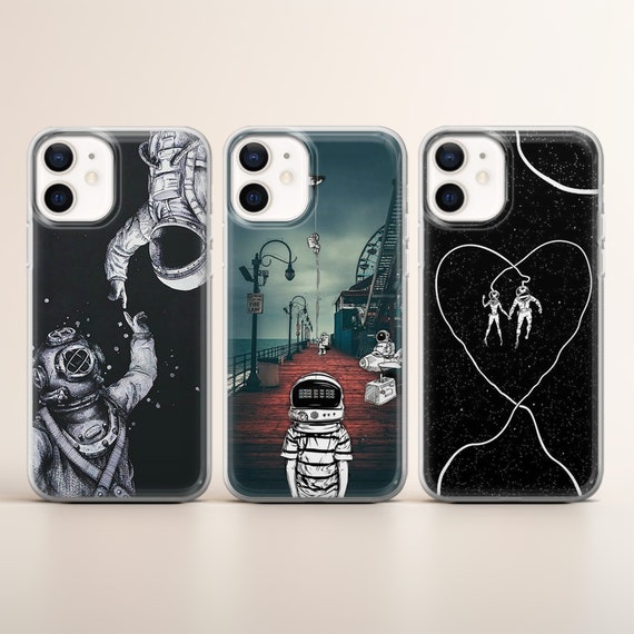 Funda Transparente De TPU Con Dibujo De Astronauta Para Google Pixel 6A: Protección Suave Y Estilo Espacial