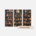 Gothic Phone case Bookshelf Witchy cover fit for Samsung S26 S25 S24 S23 S22 Plus Ultra FE S10 Galaxy Note 20 A16 A17 A57 A56 A16 A25e A05s product logo