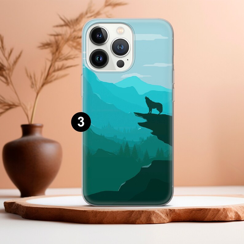 Nature Phone case Mountains Cover fit for iPhone 17 16 15 14 13 12 Pro Max Xr Xs, Google Pixel 10 Pro XL 9 8 7 6, Samsung S26 S25 FE 3
