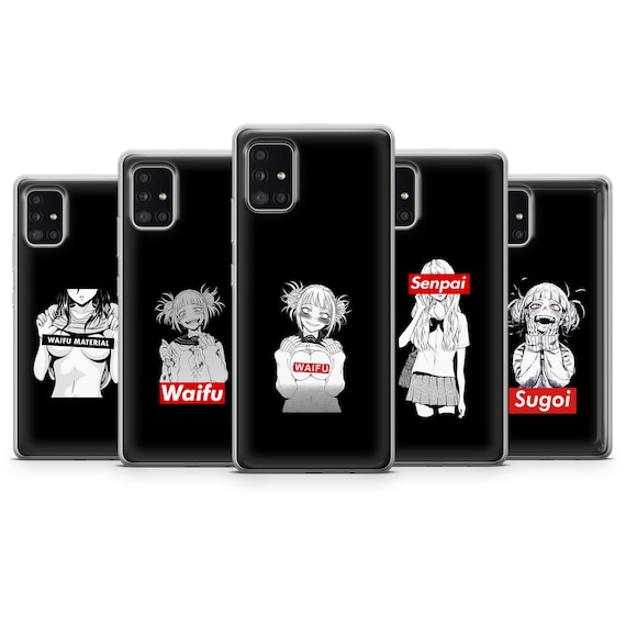 Anime Phone Case, Waifu Cover Fit for Samsung S24 S23 S22 S21 S20 Plus  Ultra FE S10 Galaxy Note 20 A15 A14 A54 A53 A13 A25 A24 A23 A32 A33 