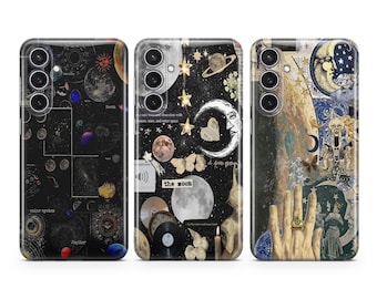 Celestial Phone Case Astrology Witchy cover fit for Samsung S26 S25 S24 S23 S22 Plus Ultra FE S10 Galaxy Note 20 A16 A17 A57 A56 A25 A24 A05