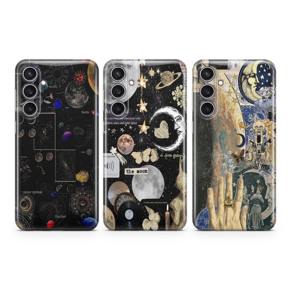 Celestial Phone Case Astrology Witchy cover fit for Samsung S25 S24 S23 S22 S21 Plus Ultra FE S10 Galaxy Note 20 A16 A17 A55 A56 A25 A24 A05