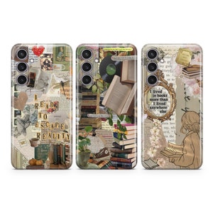 Custodia per telefono Book Lover Romantasy adatta per Samsung S25 S24 S23 S22 S21 Plus Ultra FE S10 Galaxy Note 20 A15 A16 A55 A56 A14 A25 A24 A05