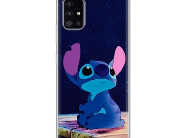 Lilo and Stitch Phone Case, Ohana cover fit for Samsung S24 S23 S22 S21 S20 Plus Ultra FE S10 Galaxy Note 20 A15 A14 A54 A53 A13 A25 A24 A23