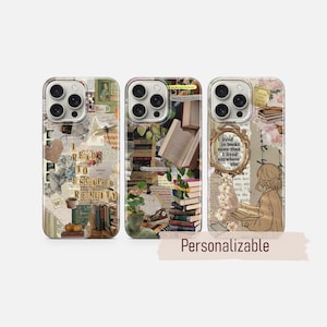 Book Lover Phone Case Romantasy Bookish cover fit for iPhone 18 17 16 15 14 13 Pro Max Xr Xs, Google Pixel 10 Pro XL 9 8 7 6, Samsung S25
