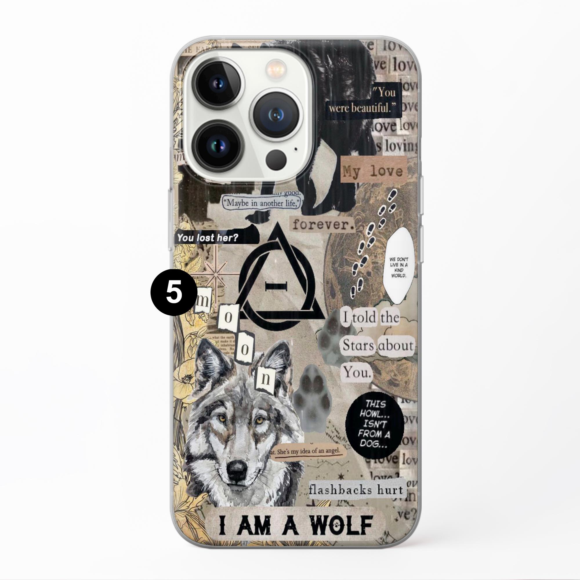 Wolf Thread Phone Case IPad IPad Air 2019 Sewing Thread Horizontal Painted Wolf Thread Phone Case IPad IPad Air 2019 Sewing Thread Horizontal Painted