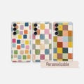 Colorful Checkered Phone case Squares cover fit for Samsung S26 S25 S24 S23 S22 Plus Ultra FE S10 Galaxy Note 20 A16 A17 A57 A56 A16 A25 A05 product logo