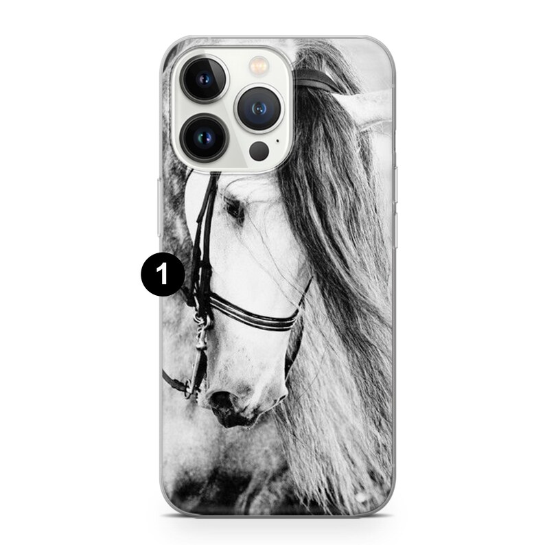 Coque andalouse Horse pour iPhone 17 16 15 14 13 12 Pro Max Xr Xs, Google Pixel 10 Pro XL 9 8 7 6, Samsung S26 S25 FE 1