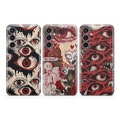 Gore Eyeball Phone Case Creepy Eyes cover fit for Samsung S25 S24 S23 S22 S21 Plus Ultra FE S10 Galaxy Note 20 A15 A16 A55 A56 A25 A24 A05 product logo