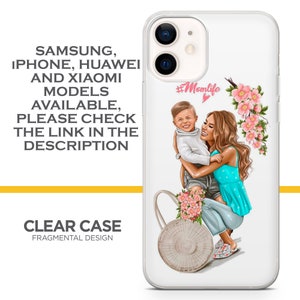 Girl Mom Phone Case Boy Mom Cover Fit for iPhone 17 16 15 14 13 12 Pro ...