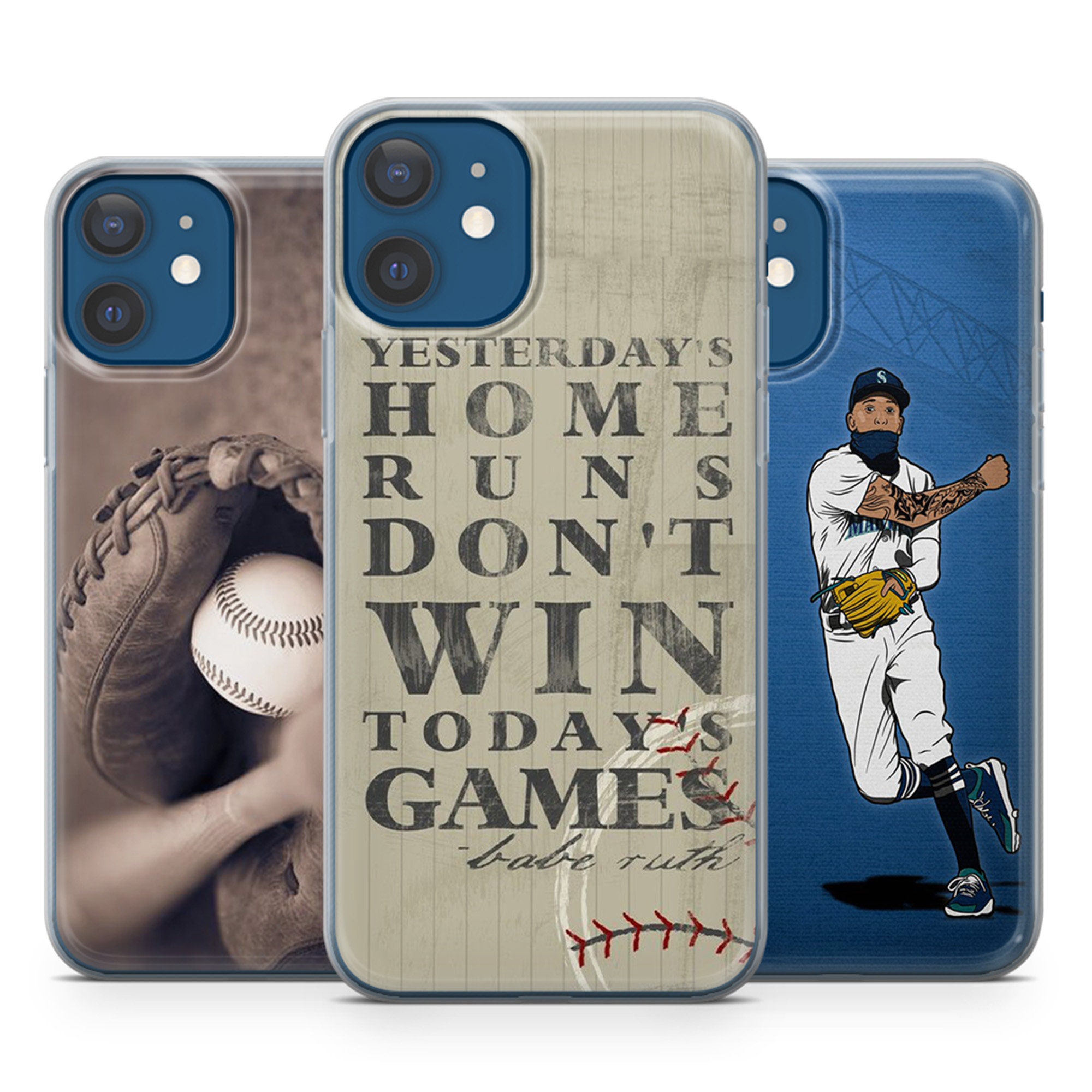 IWONE for iPhone 13 Pro Max Case Baseball Designer Cover Shockproof  Compatible with iPhone 13 Pro Max 5G Baseball for Men Boys Girls Sports  Sporty