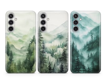 Mountains Phone Case Landscape Art cover fit for Samsung S26 S25 S24 S23 S22 Plus Ultra FE S10 Galaxy Note 20 A16 A17 A57 A56 A16 A25 A24