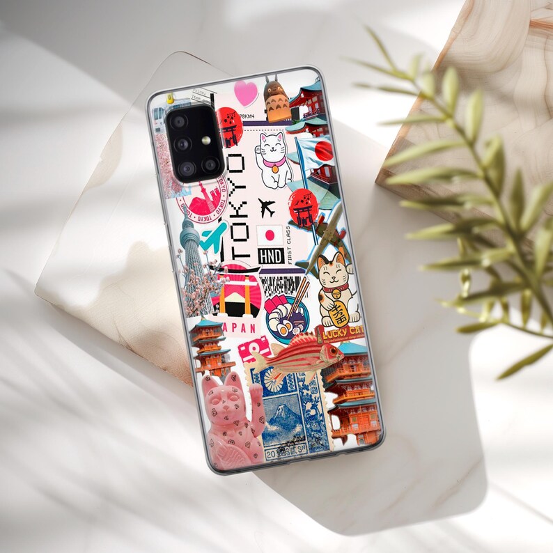 Japanese Phone Case Lucky Cat Tokyo cover fit for Samsung S26 S25 S24 S23 S22 Plus Ultra FE S10 Galaxy Note 20 A16 A17 A57 A56 A16 A25 image 8