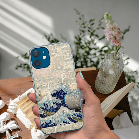 Japanese Wave Phone Case Kanagawa Great Wave Cover Fit for Etsy Singapore