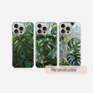 Växt Monstera mobilskal Palmblad passar iPhone 17 16 15 14 13 12 Pro Max Xr Xs, Google Pixel 10 Pro XL 9 8 7 6, Samsung S26 S25
