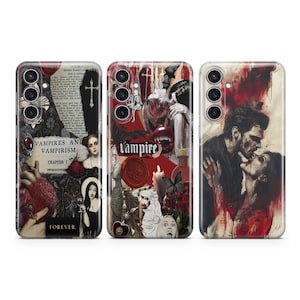 Custodia per telefono Vampire Horror Gothic cover adatta per Samsung S25 S24 S23 S22 S21 Plus Ultra FE S10 Galaxy Note 20 A15 A16 A55 A56 A25 A24 A05
