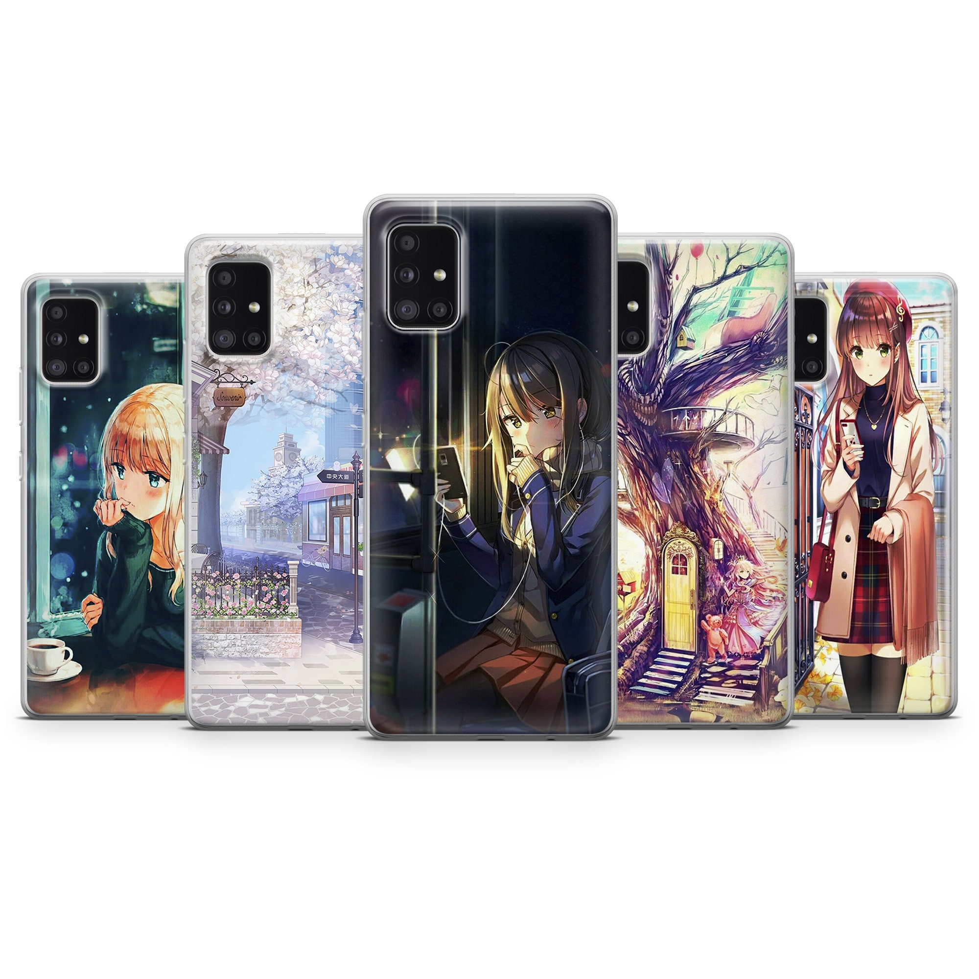 Anime Popart Samsung Galaxy Z Flip 5 Clear Case