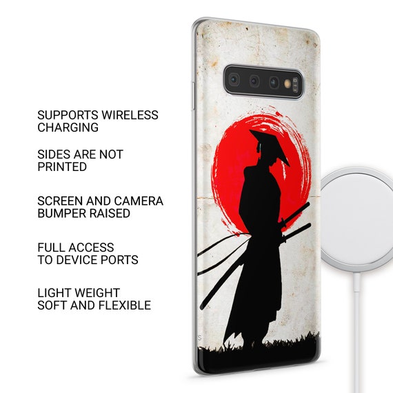 Samurai Phone Case, Japanese Art Cover Fit for Samsung S26 S25 S24